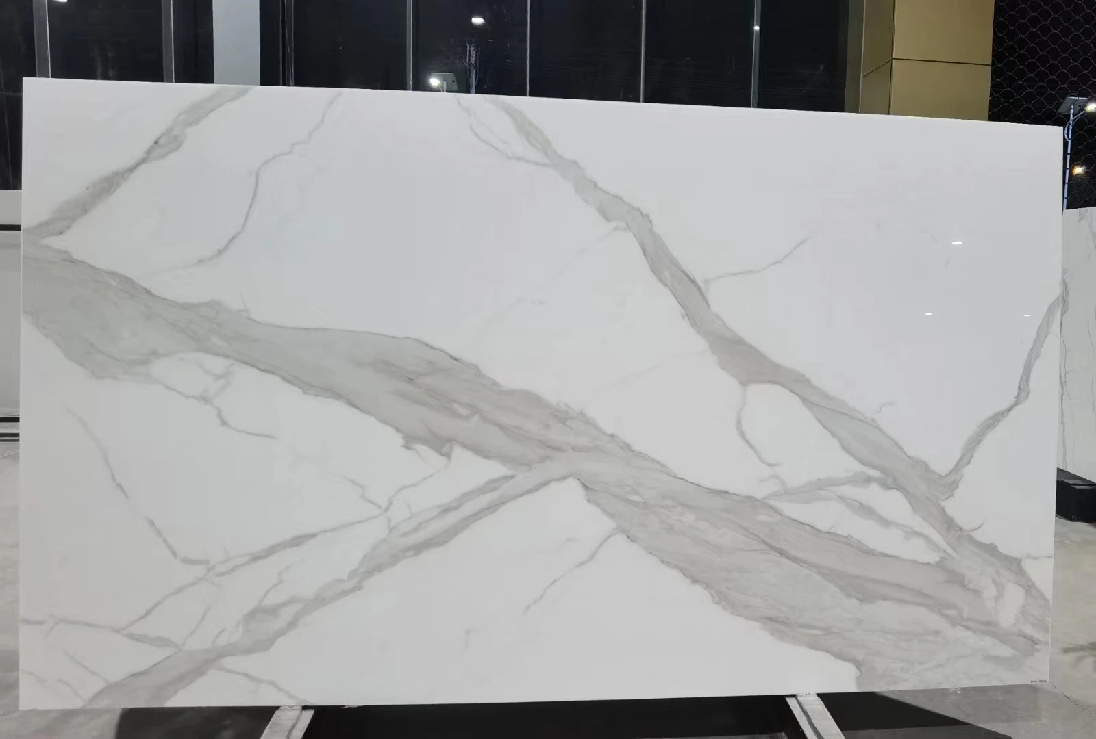 Calacatta Nano glass big slabs