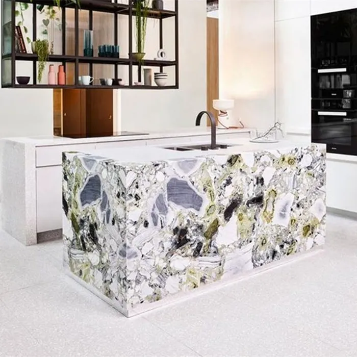 Natural Ice Jade Marble Countertops Natural Ice Jade Marble Countertops