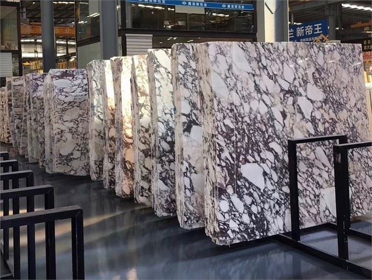 Red Calacatta Viola Marble Slabs