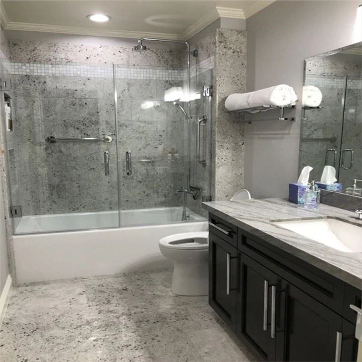 Kashmir White bathroom