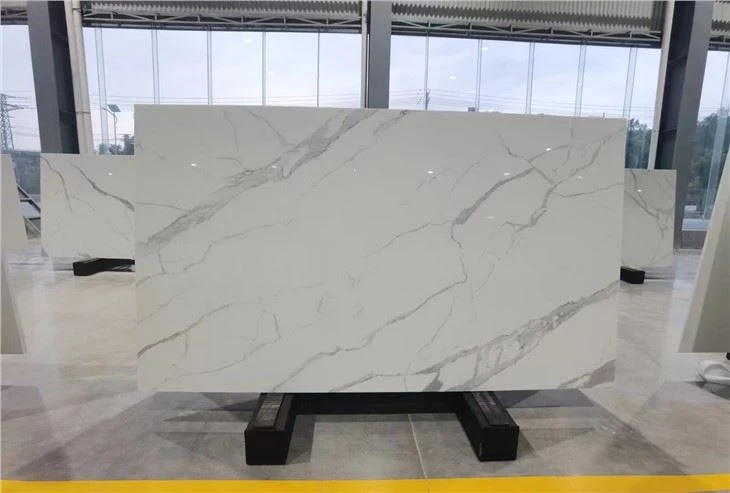 Calacatta White Nano Glass Slabs