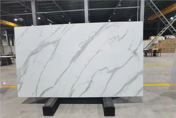 Calacatta White Nano Glass Slabs