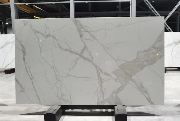 Calacatta White Nano Glass Slabs